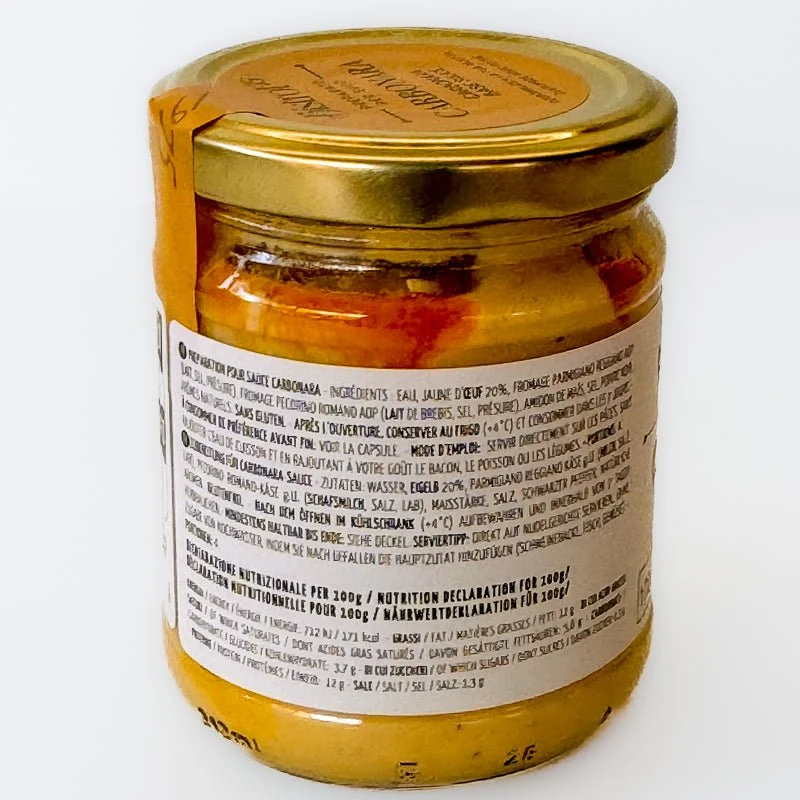 Bistrot 75 Carbonara Base Sauce - Image 3