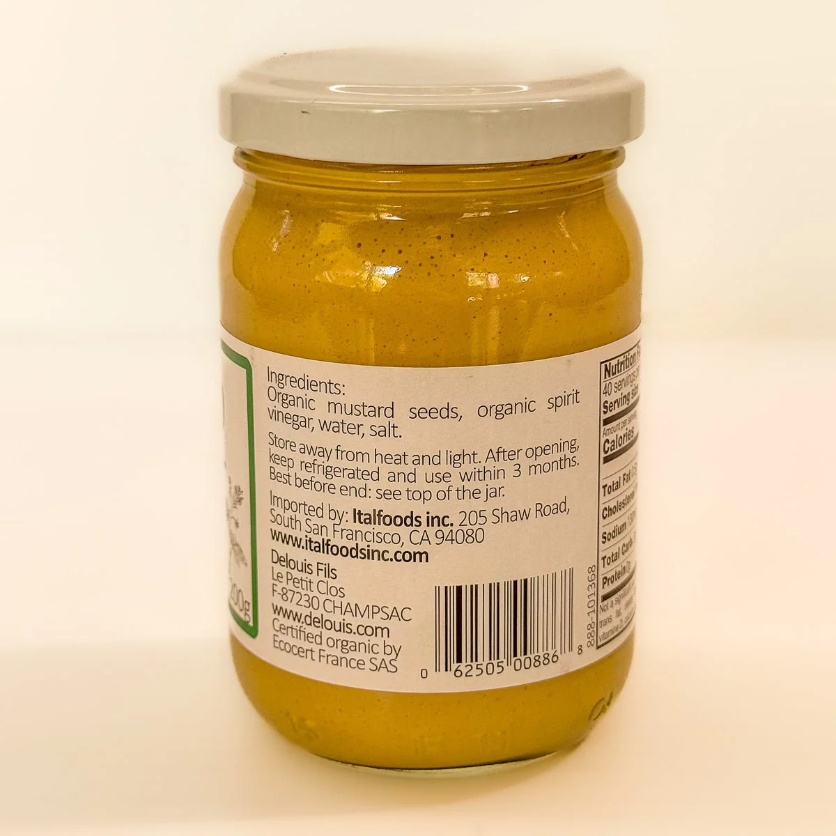 DeLouis Organic Dijon Mustard - Image 2
