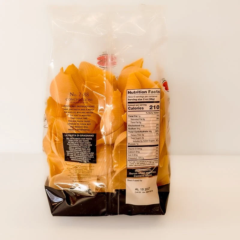 Garofalo Conchiglioni Jumbo Shells - Image 3
