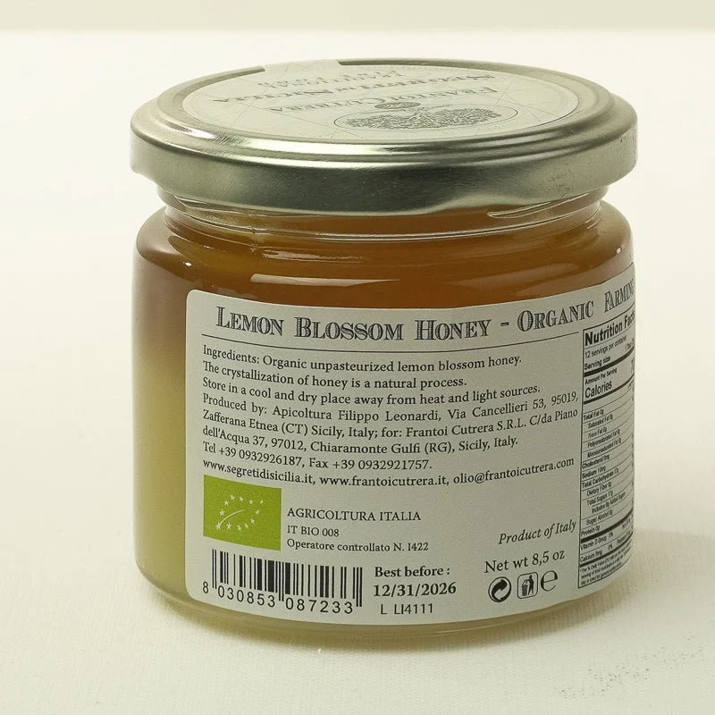 Segreti di Sicilia Sicilian Lemon Blossom Honey - Image 2
