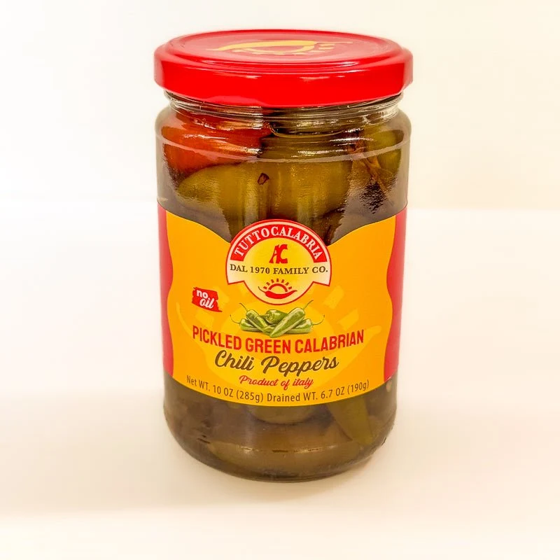 Tutto Calabria Pickled Green Calabrian Chili Peppers